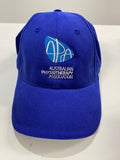 ** NEW ** APA Branded Peaked Hat - Purple, Bright Blue & Lime Green