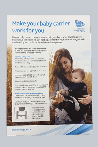 Make your baby sling work for you